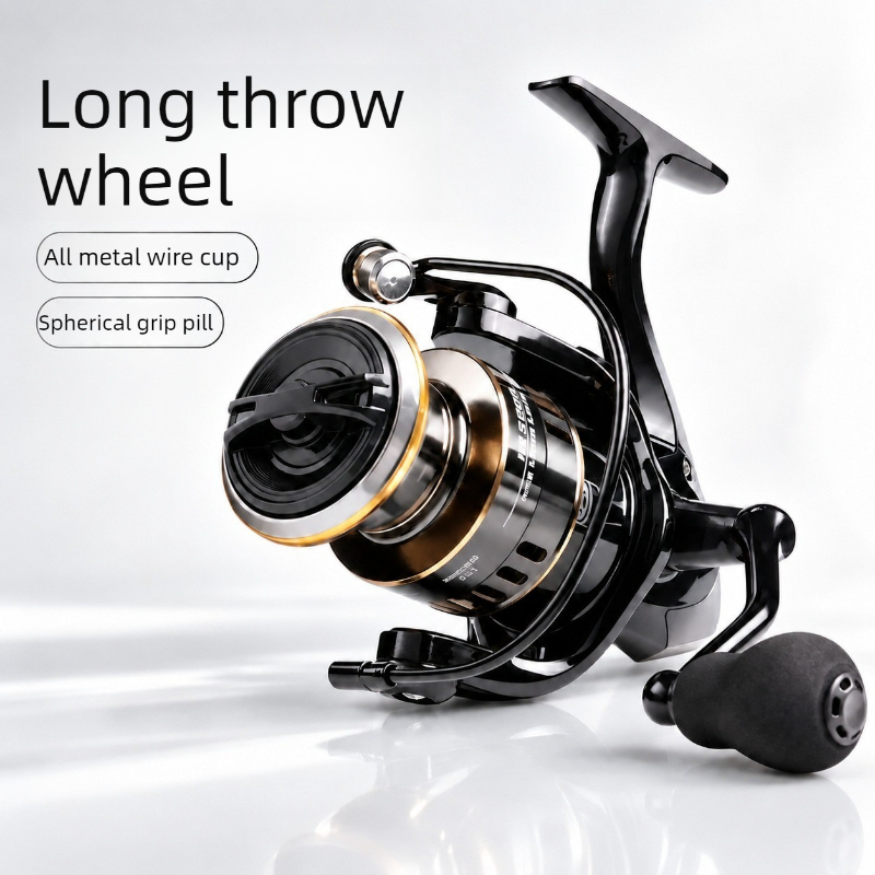 Trolling Reel - Carrete de pesca de señuelos, carrete