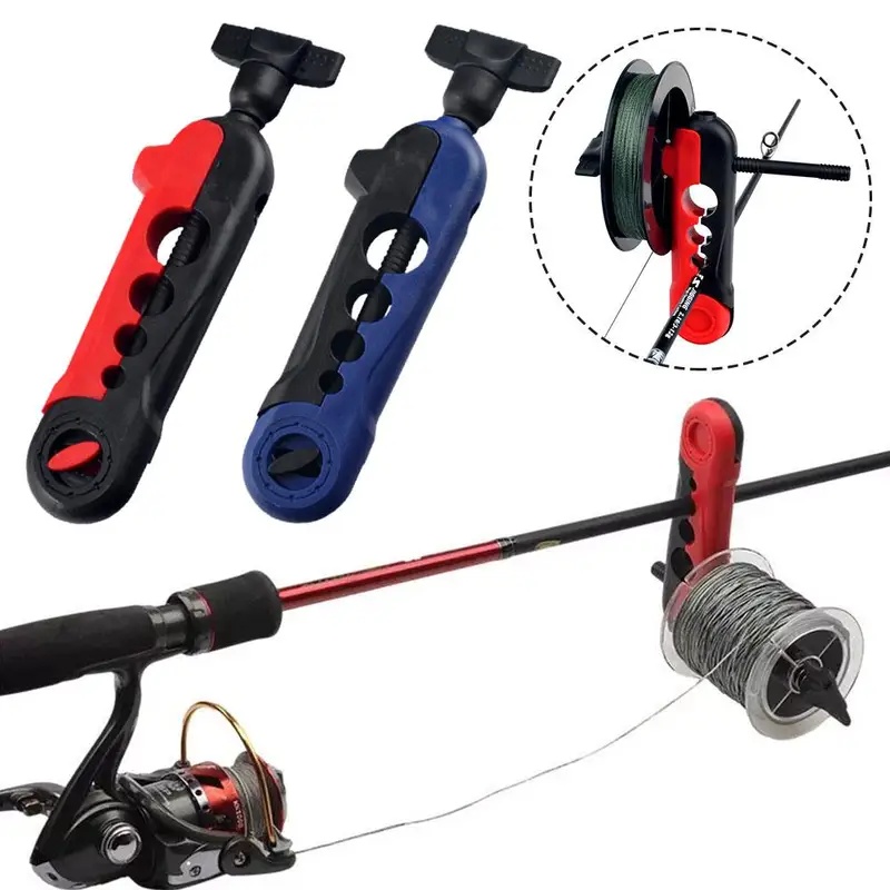 Spincast Reel - Enrollador portátil de hilo de pesca,
