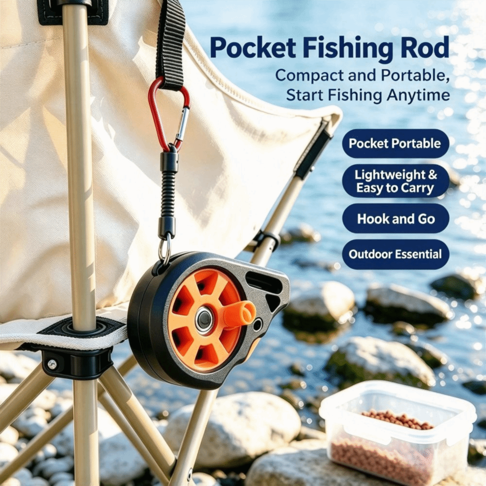 Fly Reel - Nuevo carrete de pesca de mano,